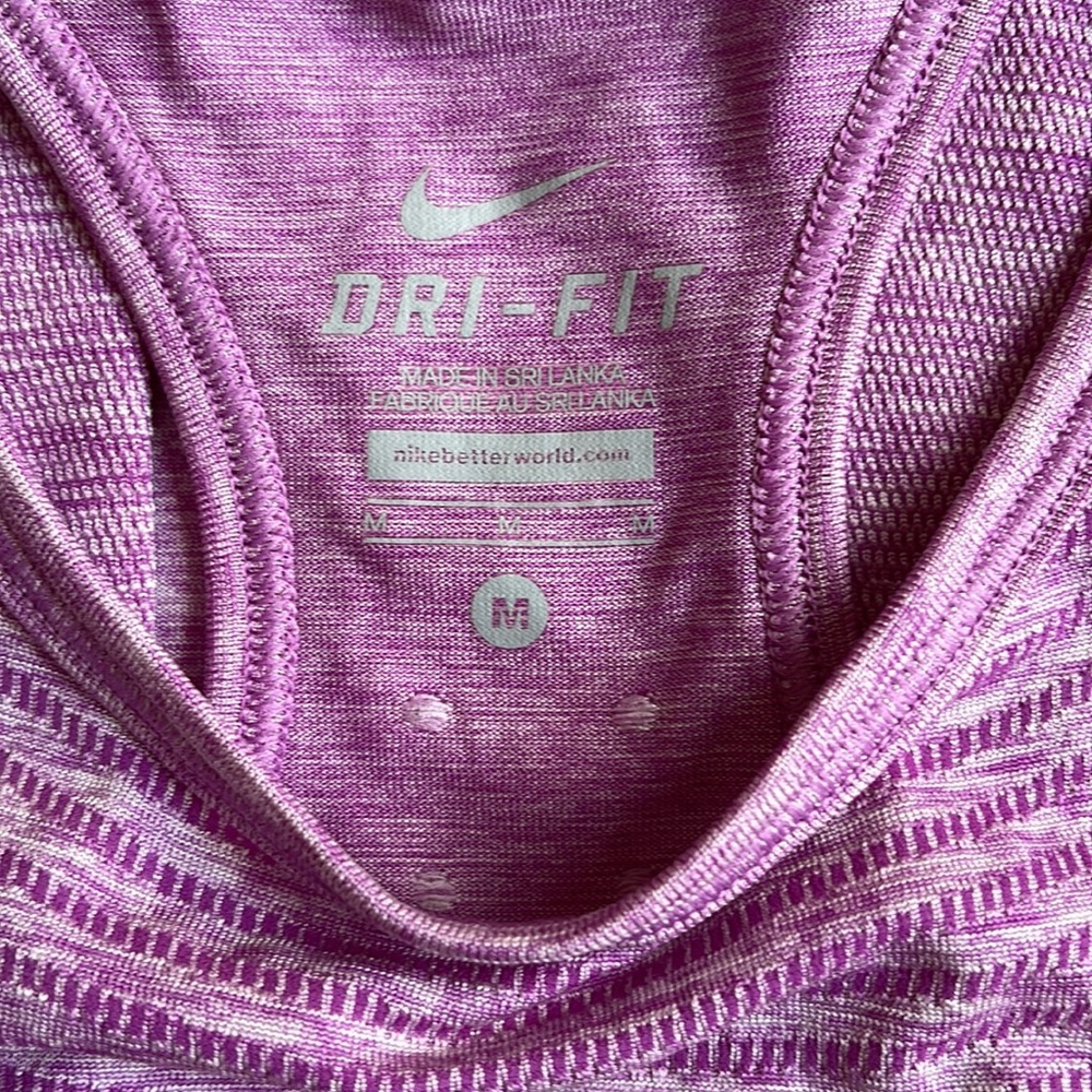 NIKE | Pale purple marl DRIFIT racerback workout tank - Picture 2 of 9